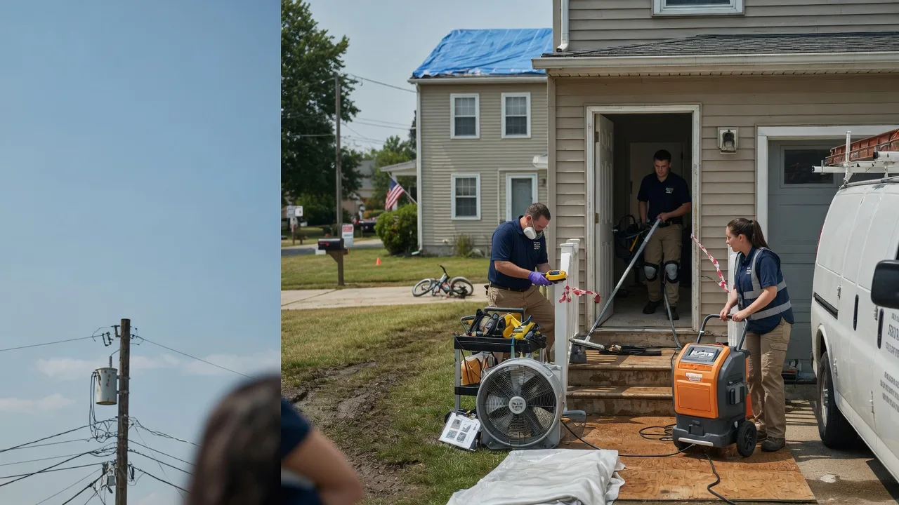 Water Damage Repair in North Webster, IN near me